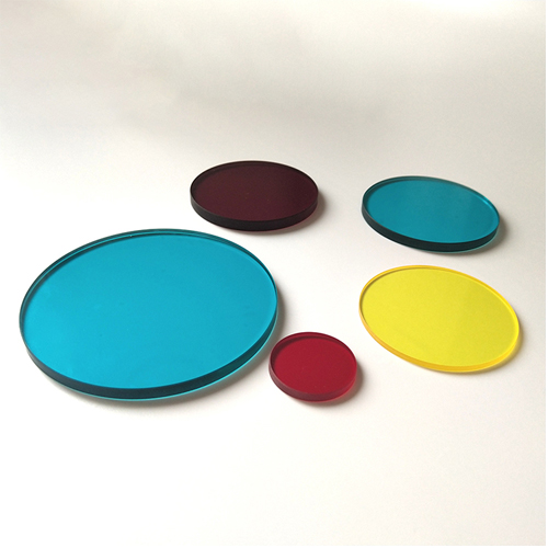 6 Colored Glass Filters