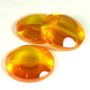 Zinc selenide ZnSe biconvex lens