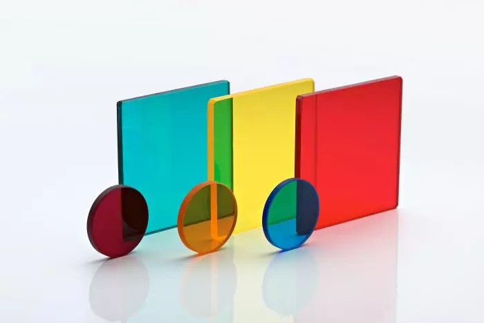 color glass filters