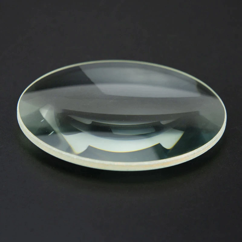 Biconvex lens far infrared coating