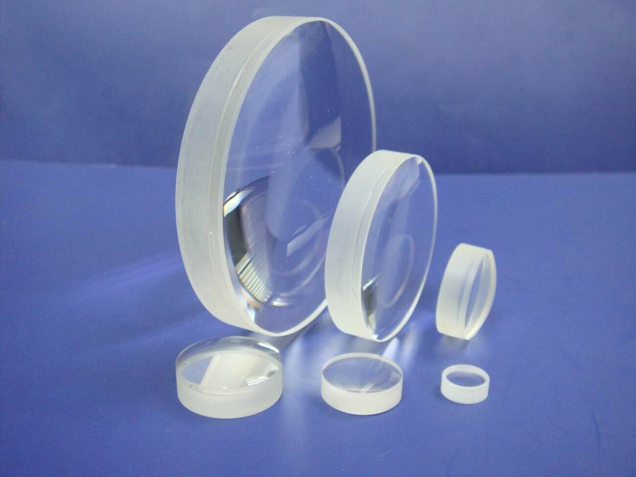 visible light VIS coating double concave lens