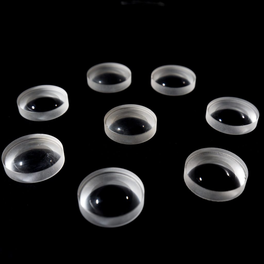 12.7mm Calcium Fluoride CaF2 Plano Convex Lens