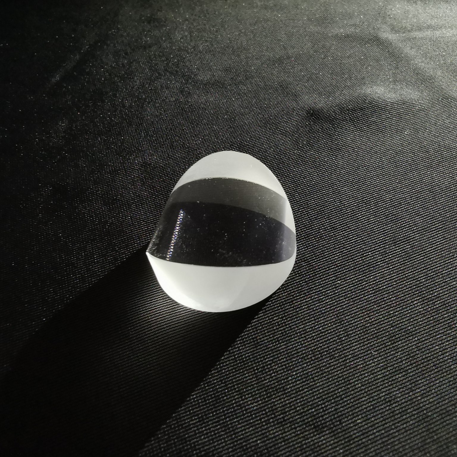 25mm Quartz Plano Convex Cylindrical Lens Stock Lenses BORISUN