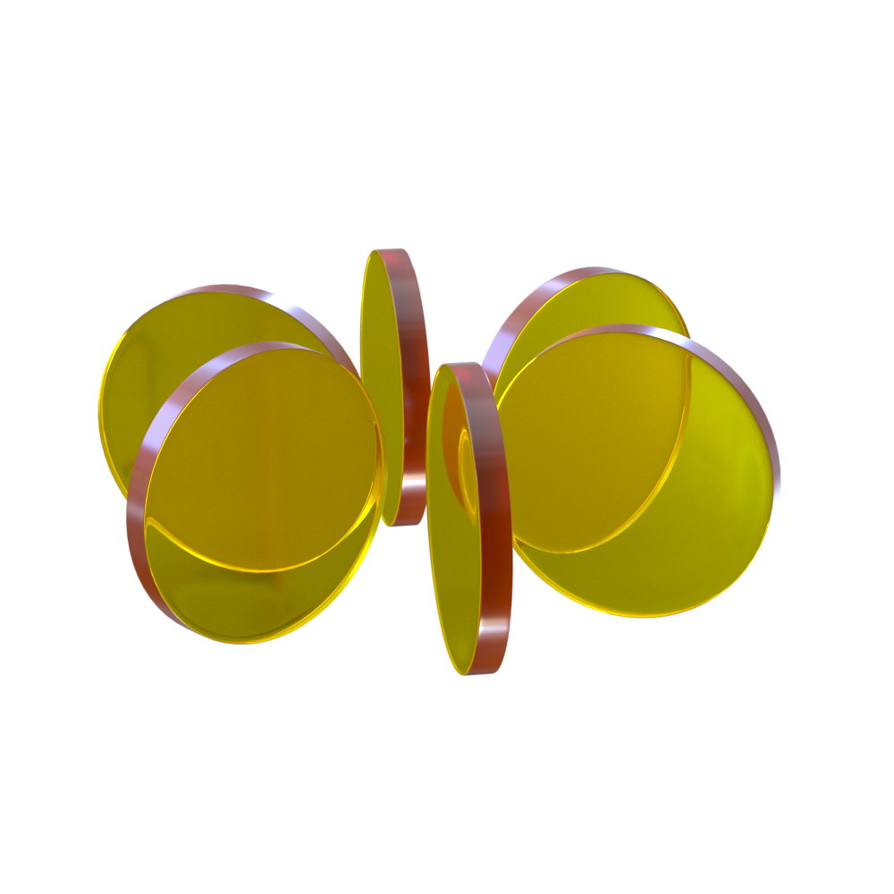 50mm Zinc Sulfide ZnS Optical Window Infrared Covered Lens BORISUN