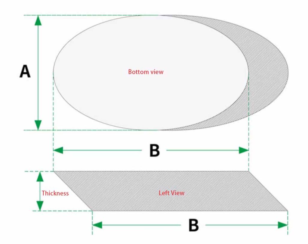 elliptical mirror