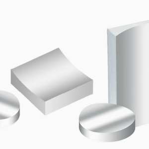 Sliver Coated Plano Concave Cylindrical Mirror